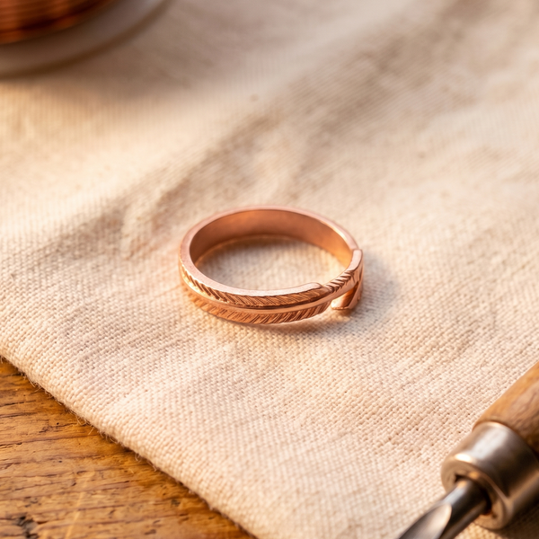 Evelyn's Root Copper Ring